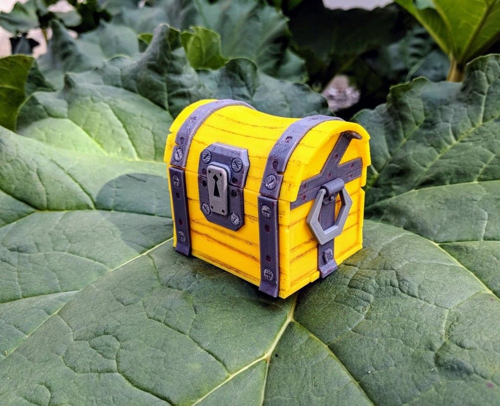 Fortnite Chest — ближе к игровой графике