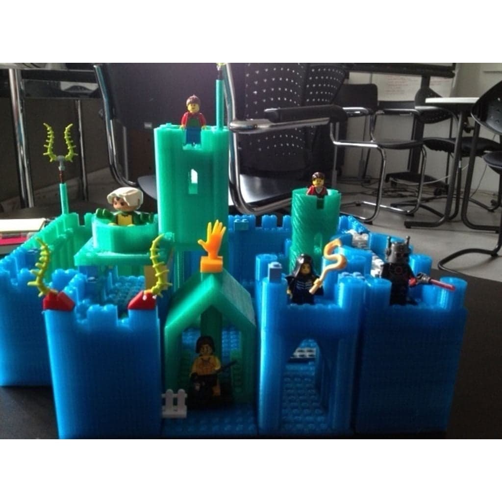 Модульный комплект замка - совместим с Lego