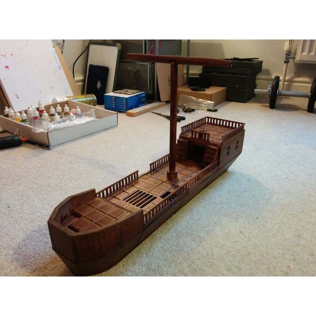 Средний корабль D&D (играбельная местность)