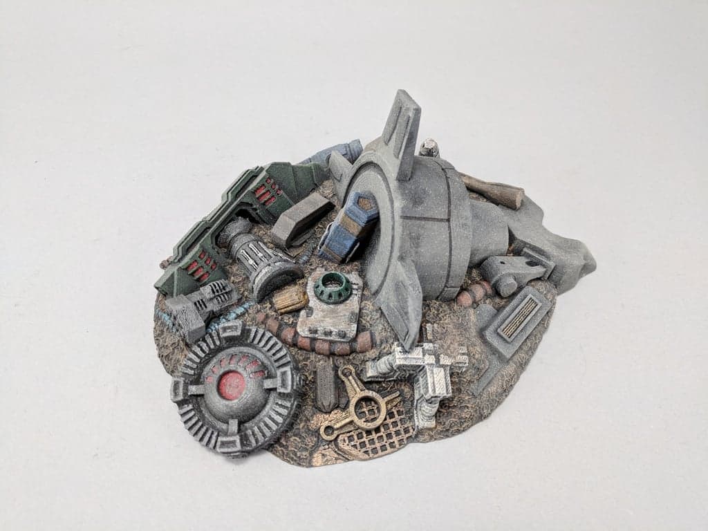 Куча металлолома космодрома V3