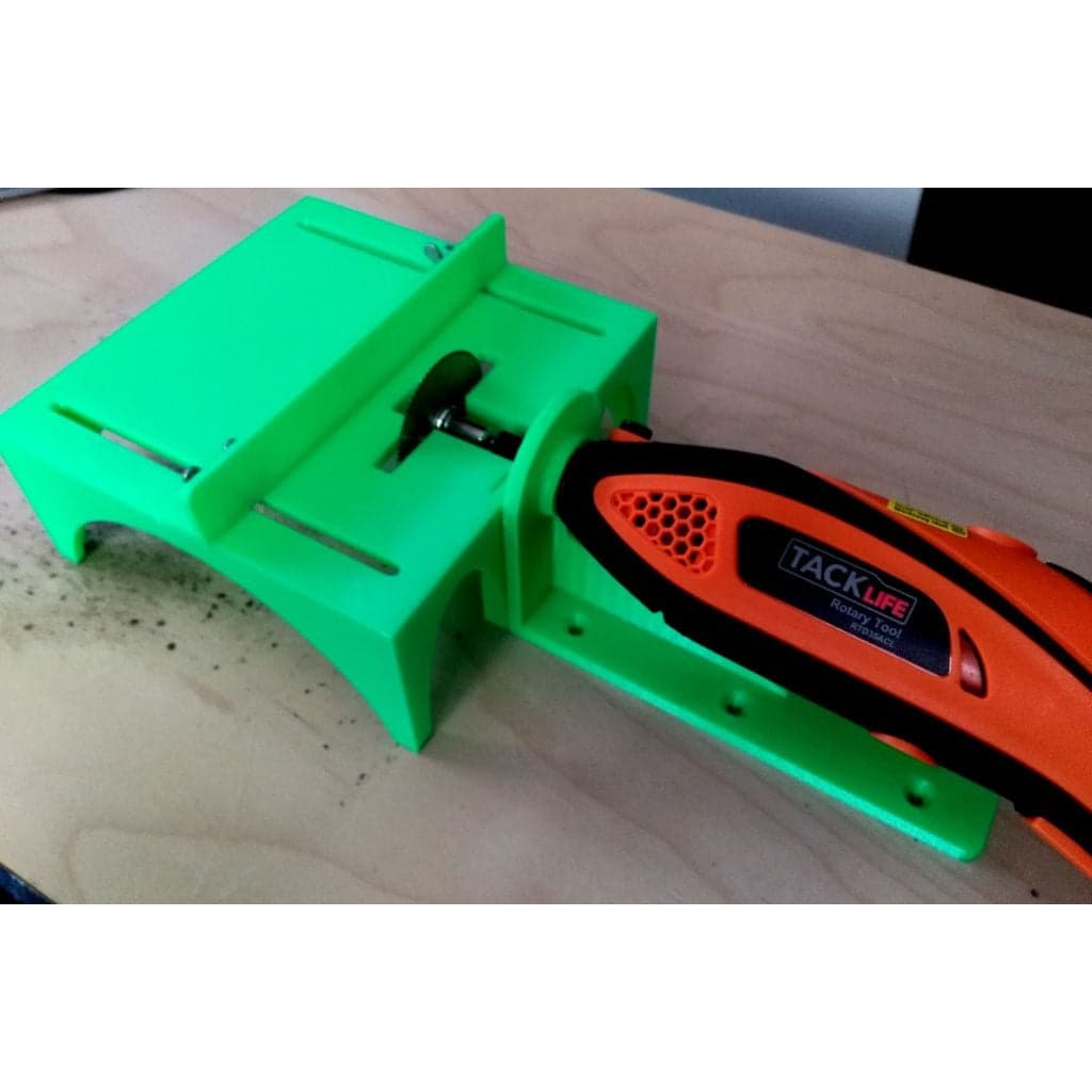 Пильный стол для вращающегося инструмента типа TackLife или Dremel.