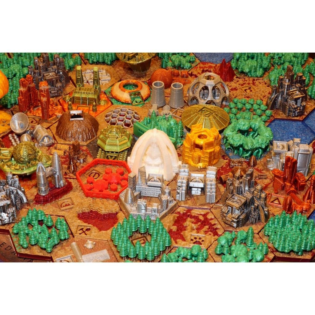 Полный набор терраформирующих плиток RifRaf Mars