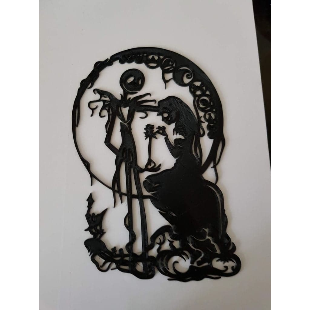 Кошмар перед Рождеством - Векторный Силуэт