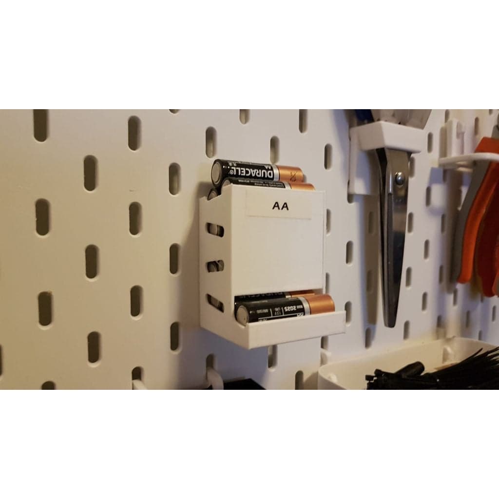 Диспенсер для батареек для Skadis (AA и AAA)