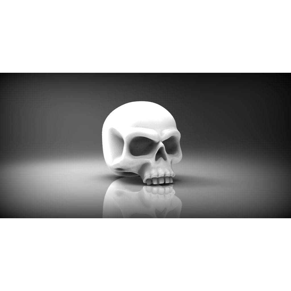 Череп героического масштаба 28 мм.