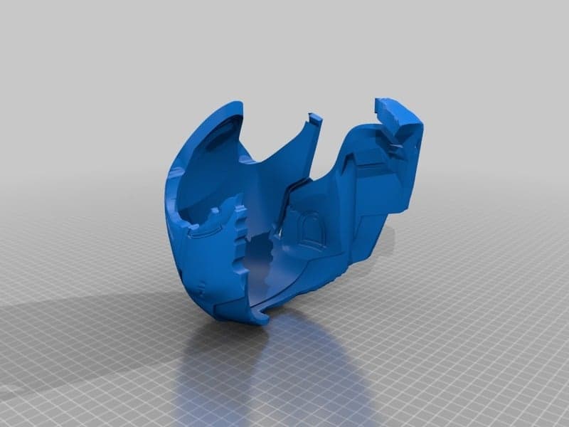 Железный человек Марк 50: поврежденный в бою шлем: эндшпиль