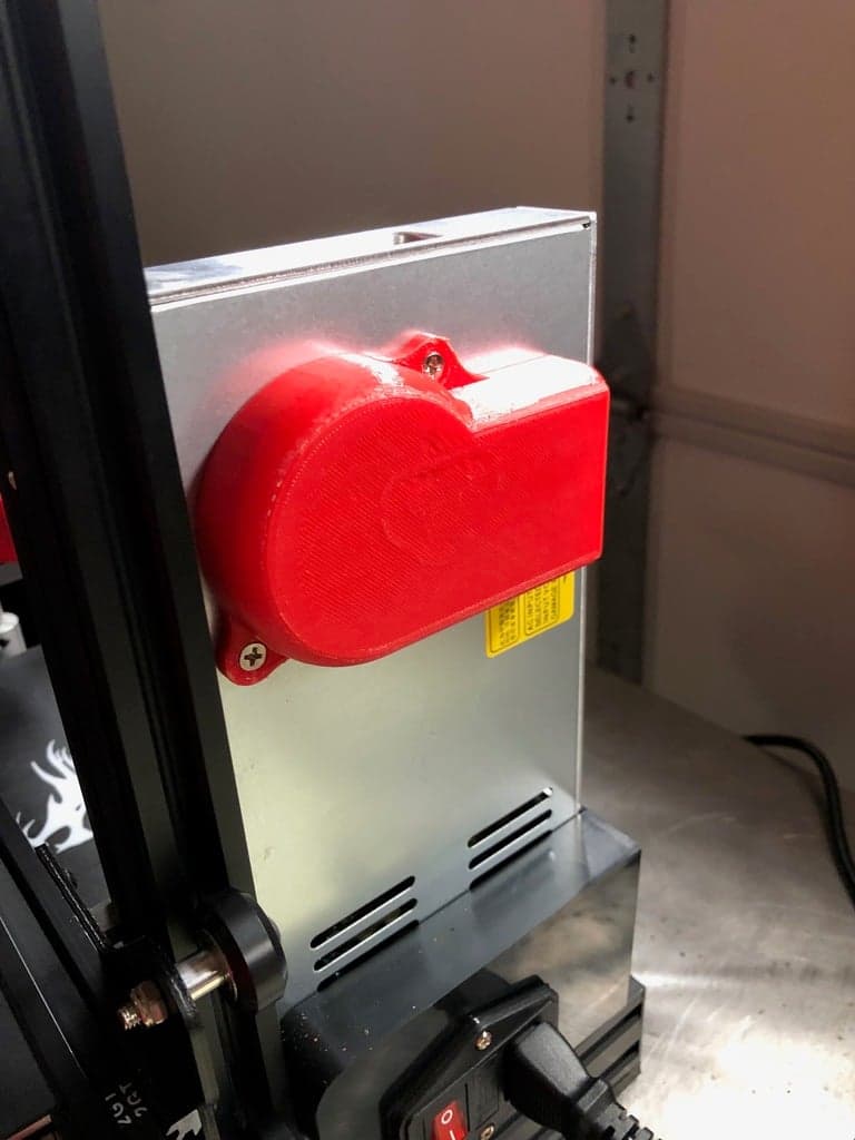 Ender 3 Pro мощности питание Meanwell Baffler