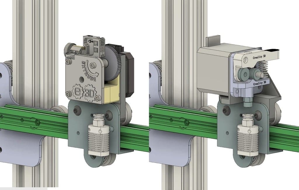 ENDER 3 / CR-10 Крепление для прямой экструзии