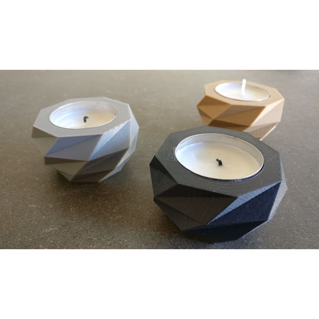 Подсвечник Низкополигональная