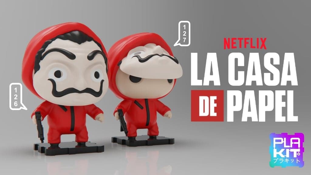 LA CASA DE PAPEL / Ограбление денег (серия Netflix)
