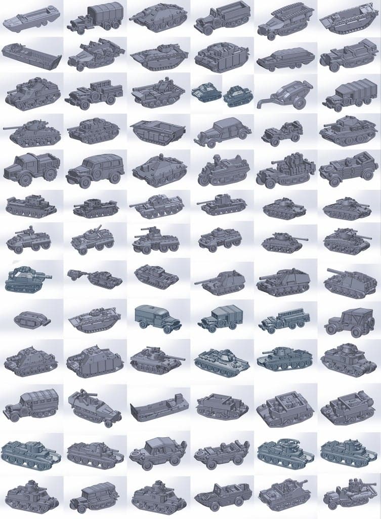 1-200 Танков и техники Pack 3