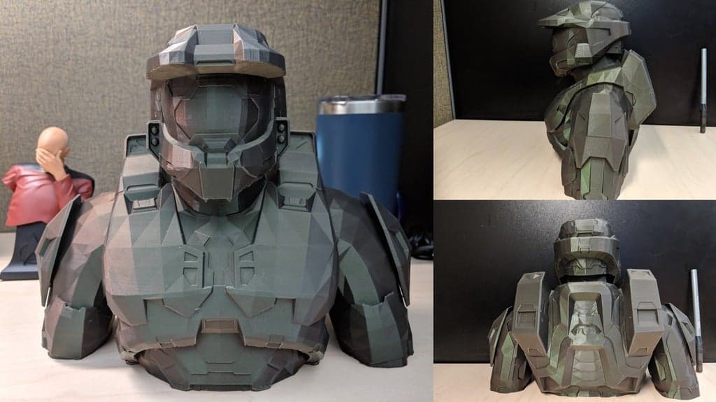 Бюст и фигура Halo Master Chief