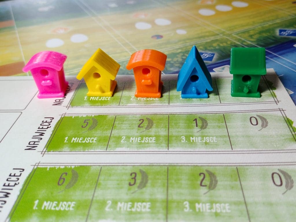 Размах крыльев, Na skrzydłach. Маркер выбора действия птичьего домика.