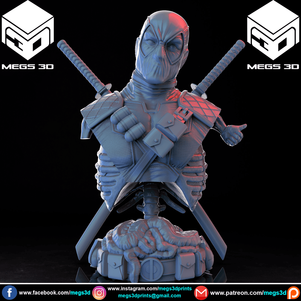 Бюст Дэдпула