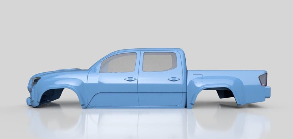 Toyota Tacoma/Taco V3 (размерная шкала)