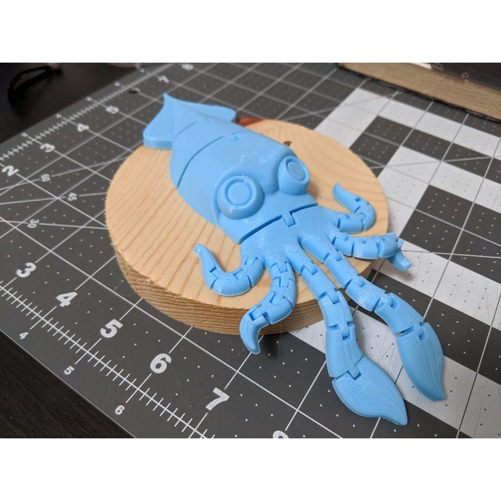 Гибкий кальмар!