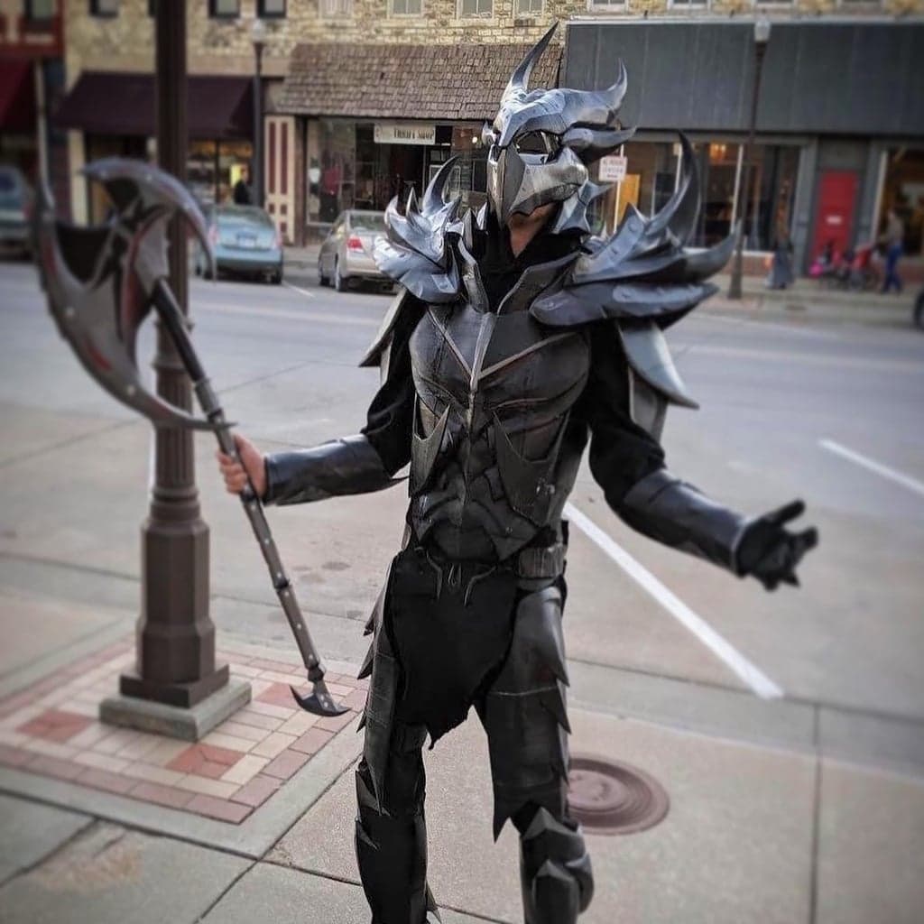 Разделение Daedric Armor для небольших принтеров