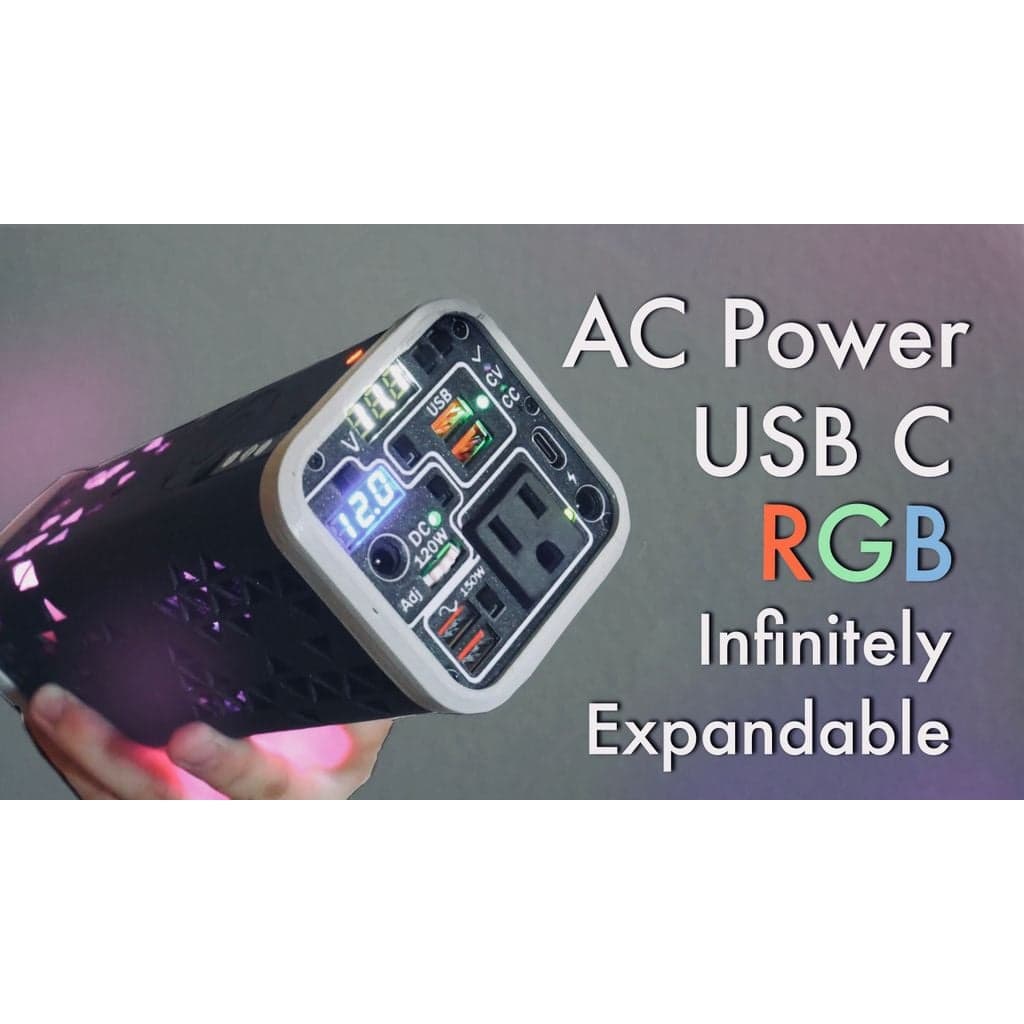 Ultimate 18650 мощности Bank с бесконечно расширяемой емкостью