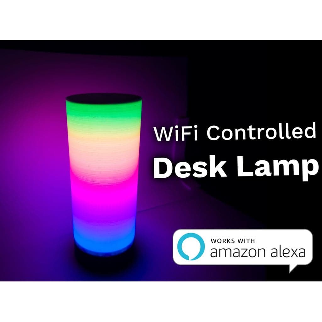 Настольная лампа с управлением через Wi-Fi