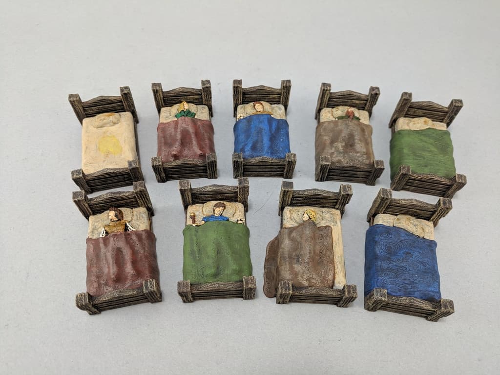 Маленькие кровати 28 мм