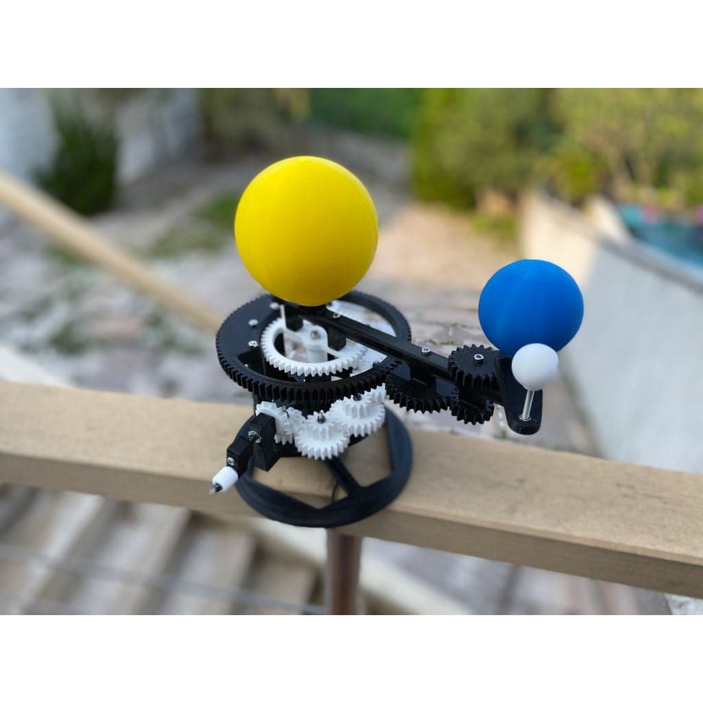 Солнце Земля Луна Оррери