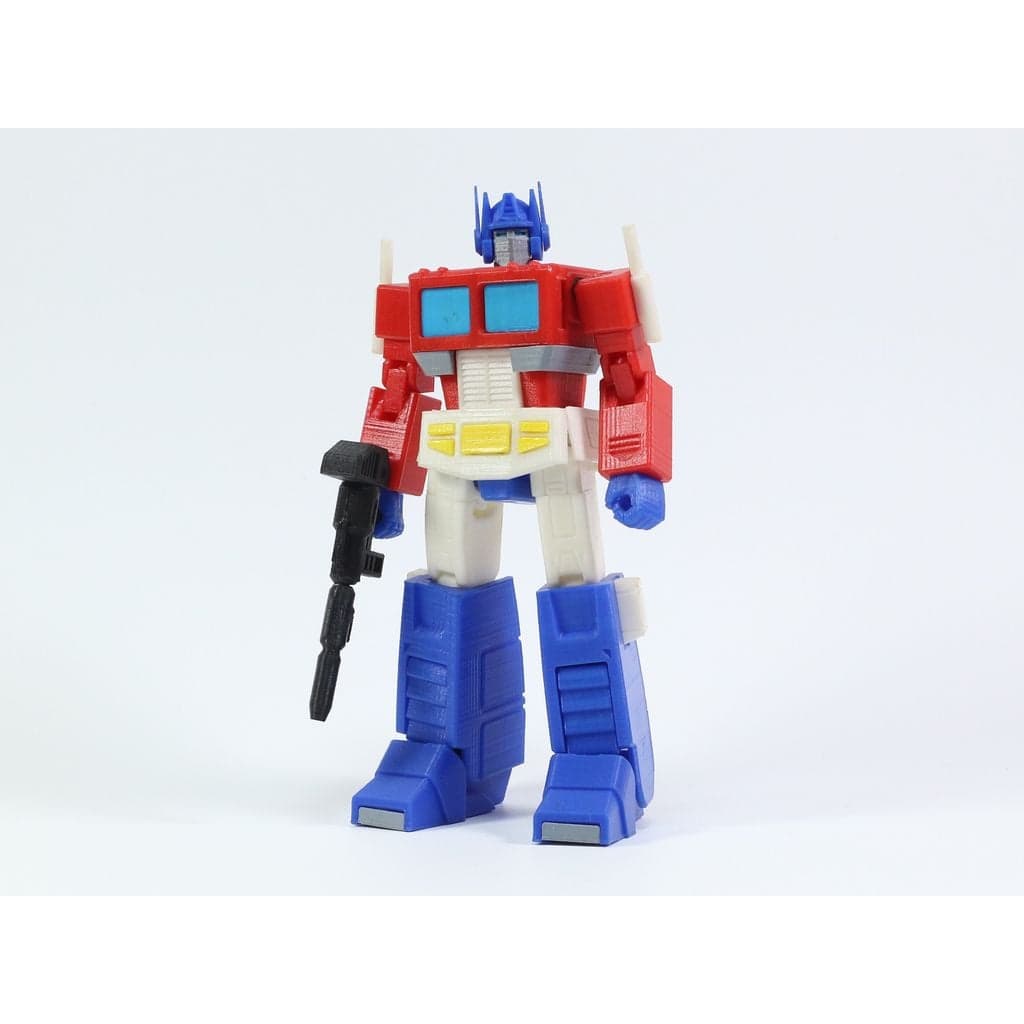 Шарнирно-сочлененные трансформаторы G1 Optimus Prime — без опор