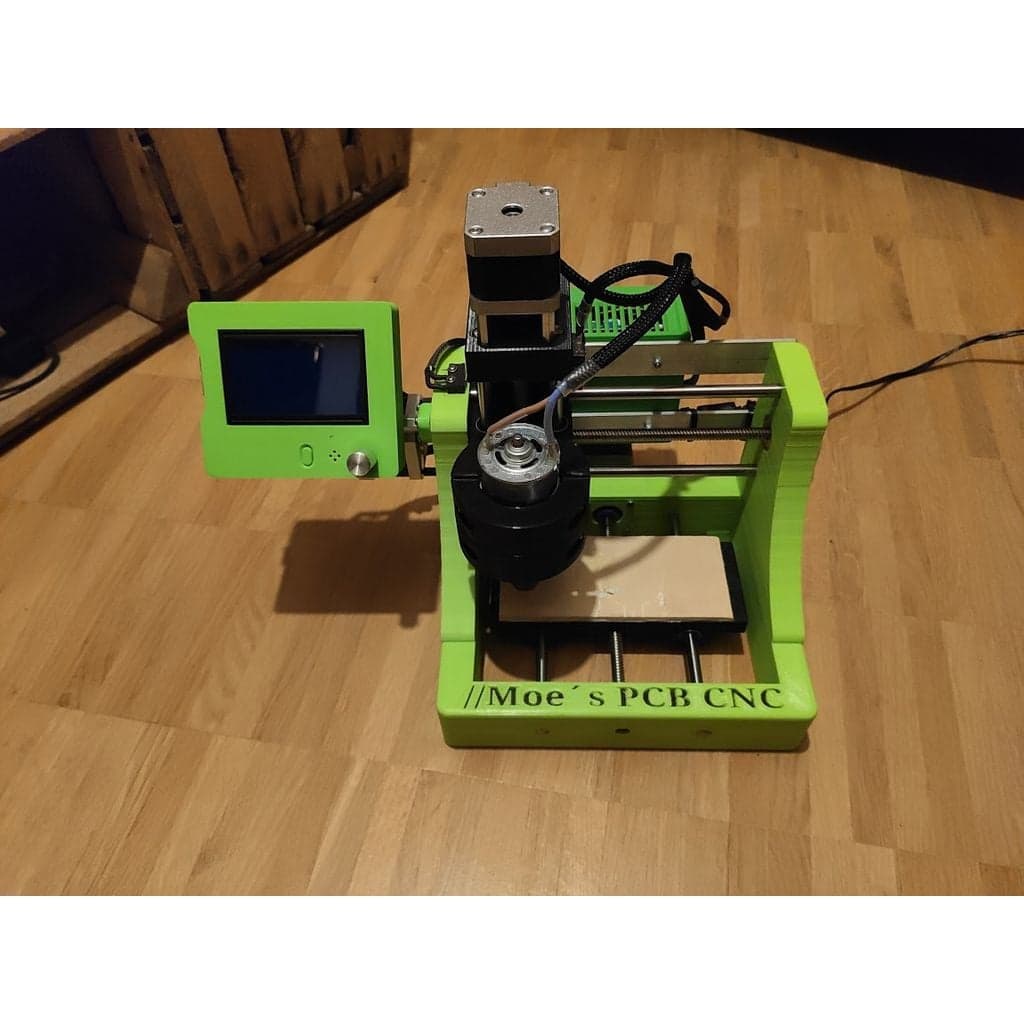 Маленькая печатная плата с Чпу (полностью печатный корпус)