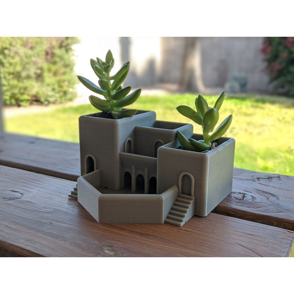 Римский садовый террасный горшок для суккулентов
