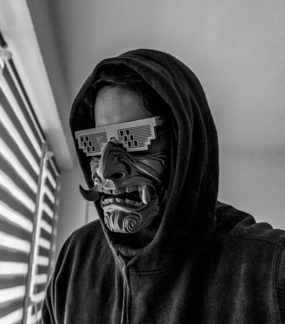 Самурай - вдохновленная маска