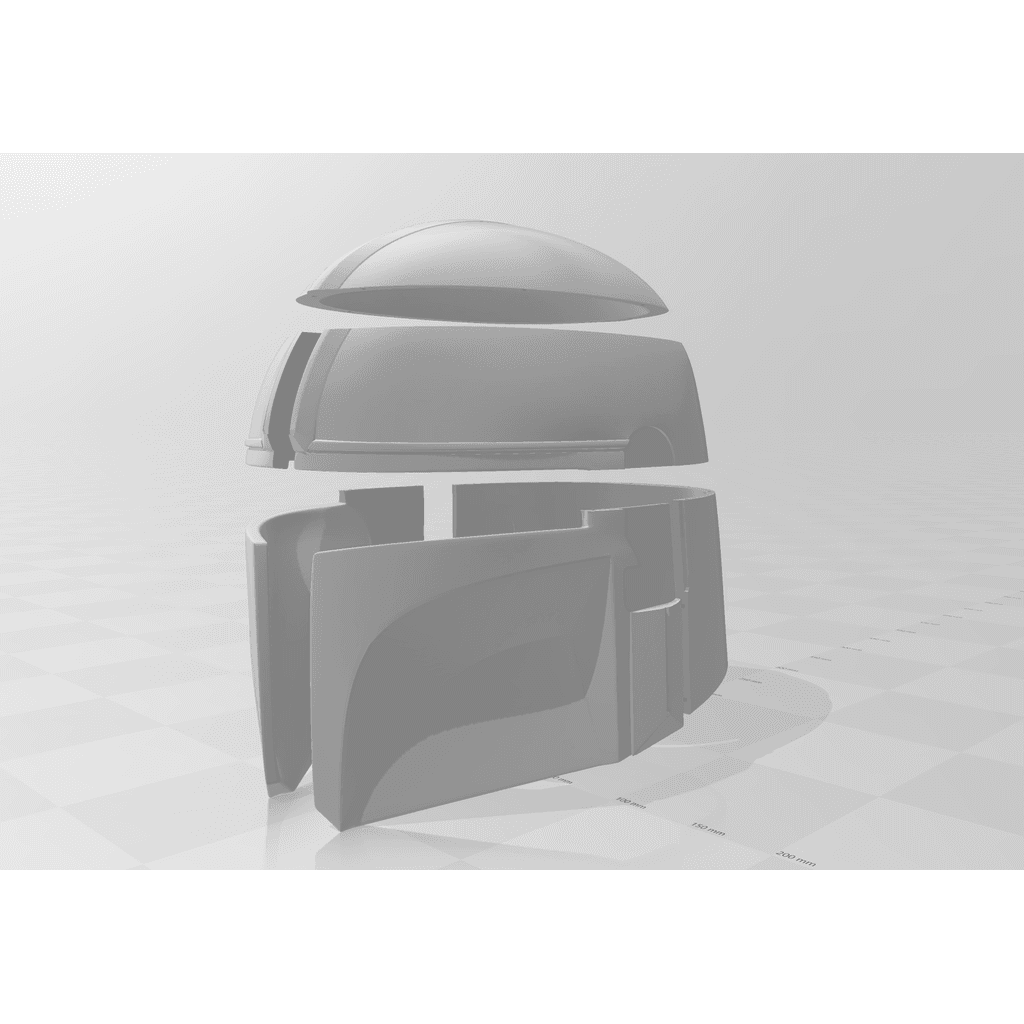 Мандалорский шлем — детали подходят для Эндера 3