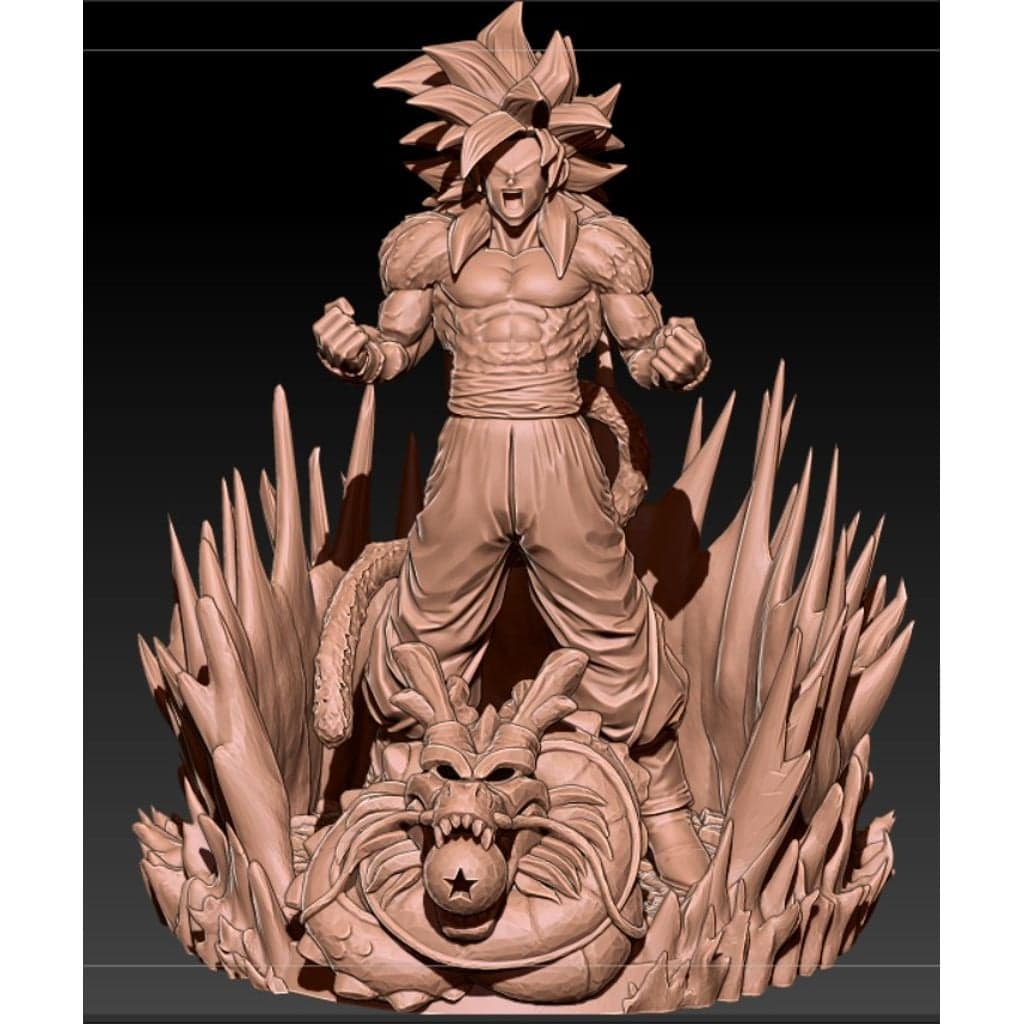 Жемчуг дракона Gt / Гоку SS4