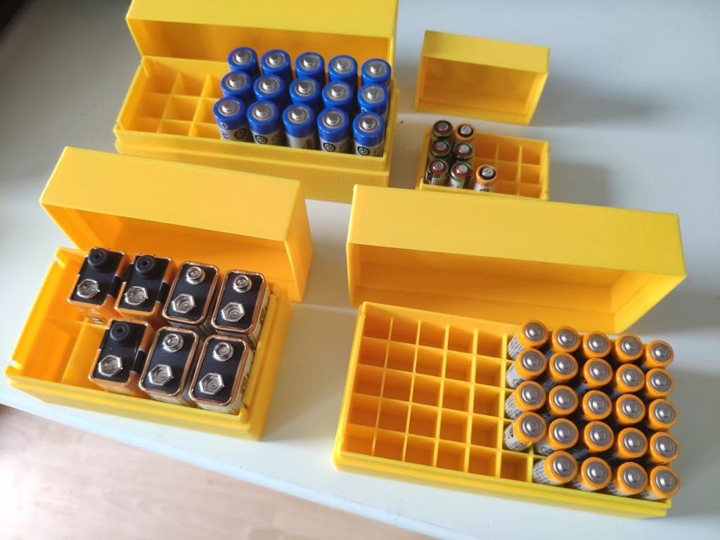 Коллекция аккумуляторных ящиков Duncans 23A Aa Aaa C D PP3 CR123A 16340 18650