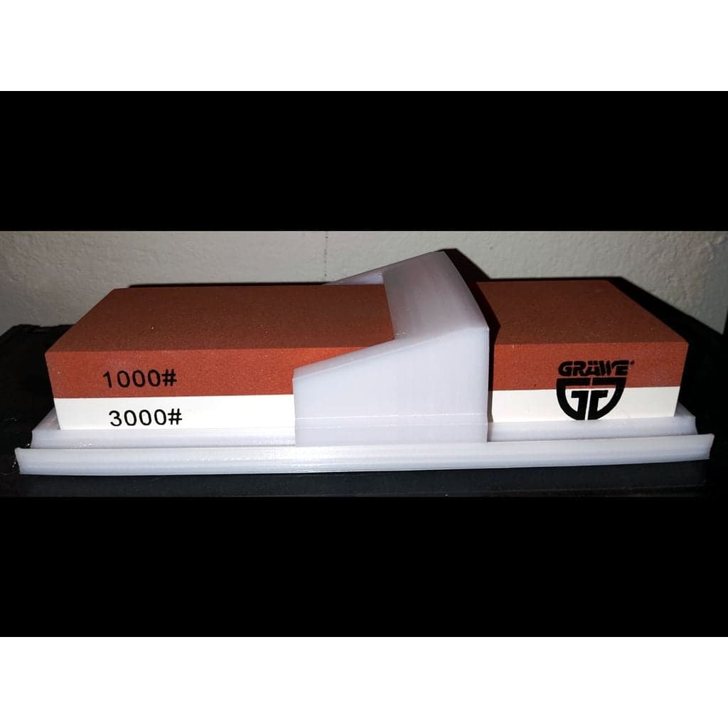 Вспомогательное руководство по заточке ножей для брусков размером 60 x 180 мм.