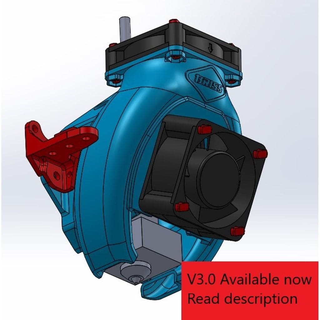 1 шт. без опорного зубца для двойных осевых вентиляторов Ender 3 V2 диаметром 40 мм