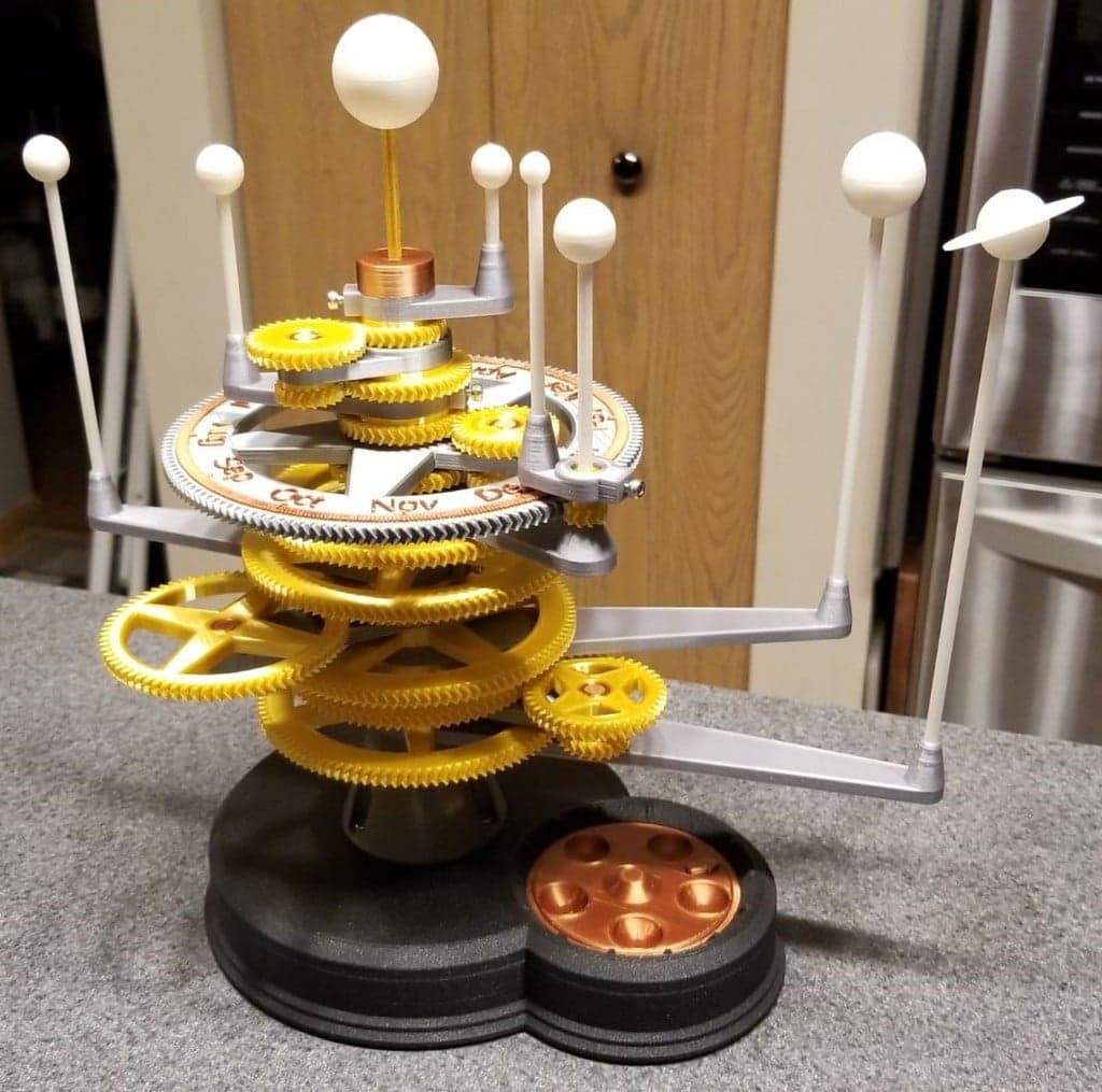 Механический планетарий — настроенный