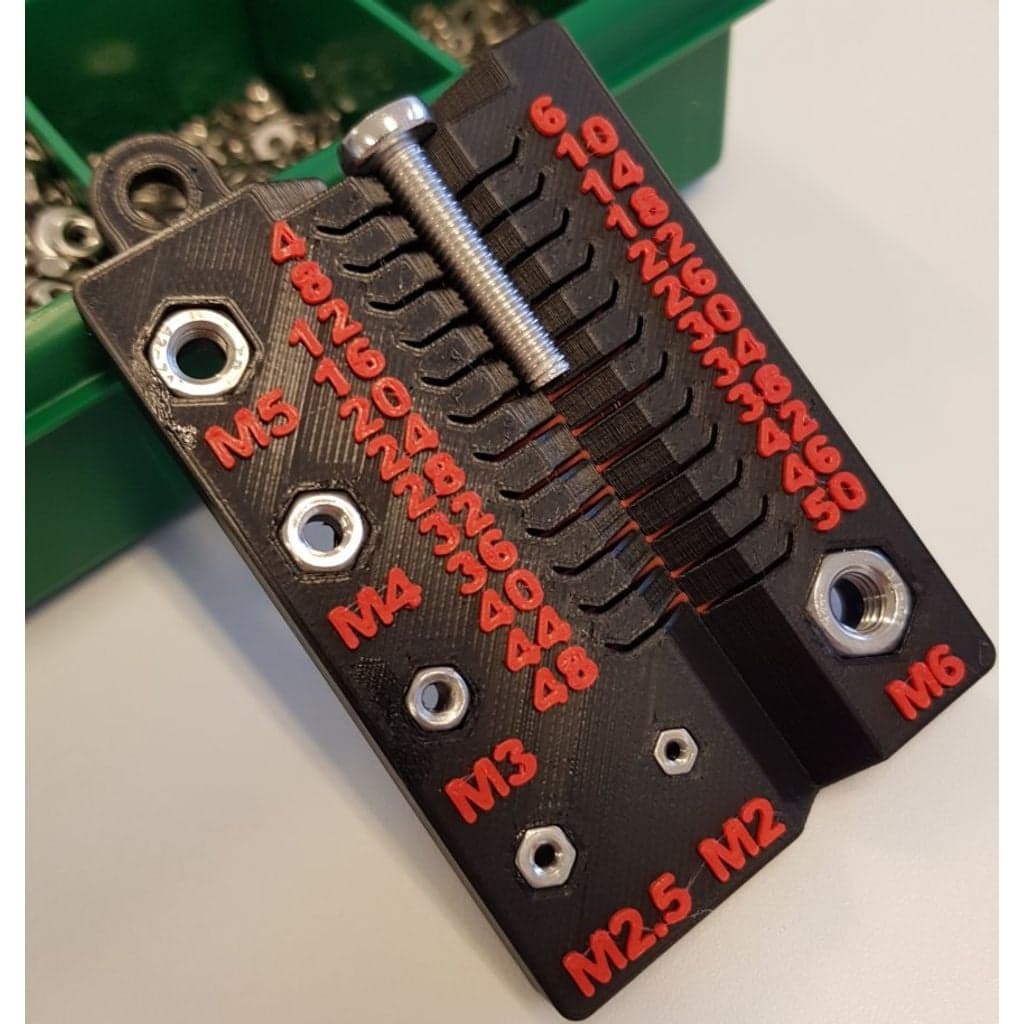 Сортировщик метрических болтов, М2, М2,5, М3, М4, М5, М6, шестигранные гайки, Мму