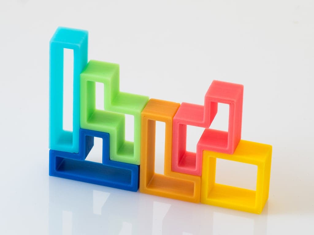 Книжная полка тетрис