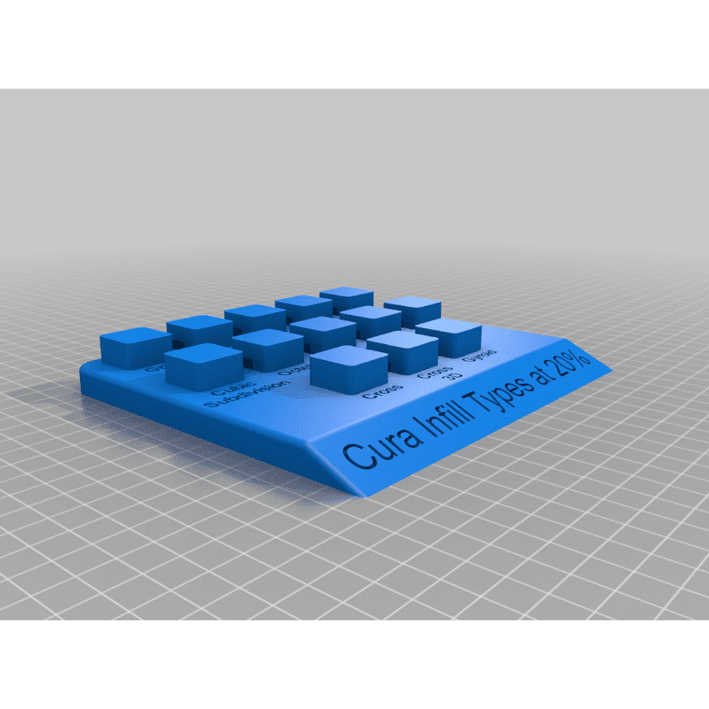 Заполняющий дисплей Cura