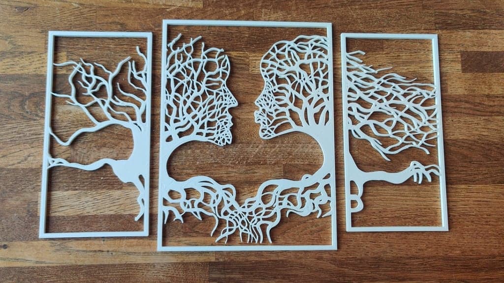 Он Она Настенное Искусство