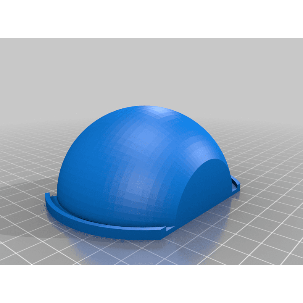 Сферическая форма для бетонного горшка 8x6 см