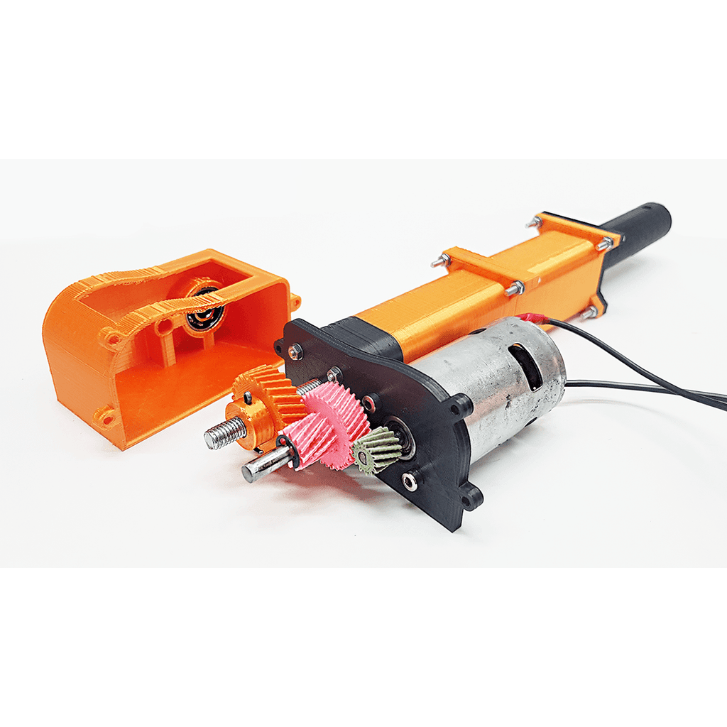 Линейный привод, напечатанный на 3D-принтере — линейное движение