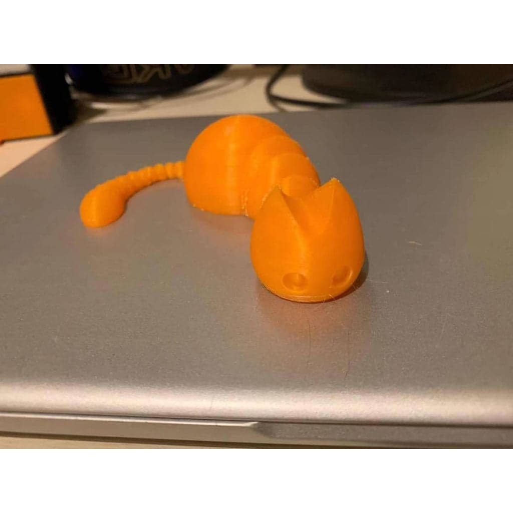 Дружелюбный (и сонный) шарнирный кот