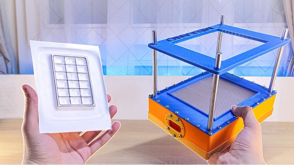 Пенообразующая машина, напечатанная на 3D-принтере