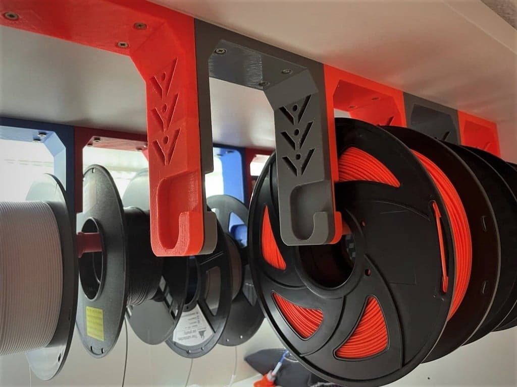 Soporte bobina platsa (techo y suelo) - Держатель катушки с нитью (2 модели)