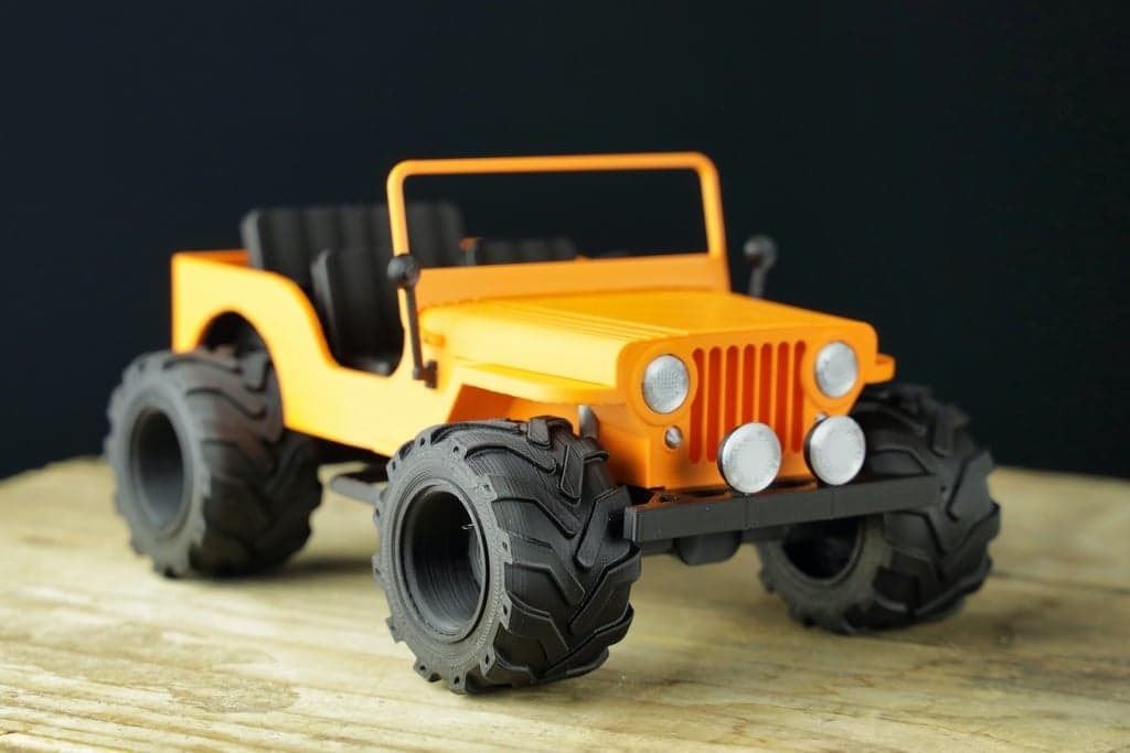 Willys Jeep — полностью для печати