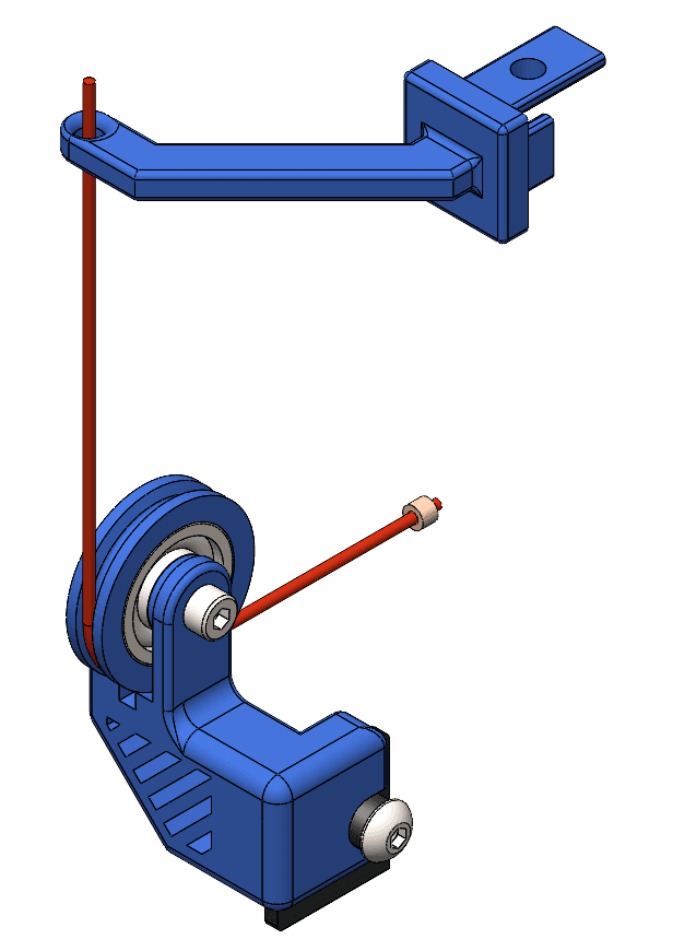 Направляющая для филамента Ender 3 V2