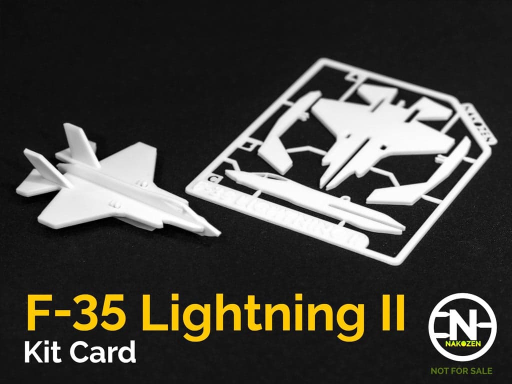 Карточка комплекта F-35 Lightning Ii