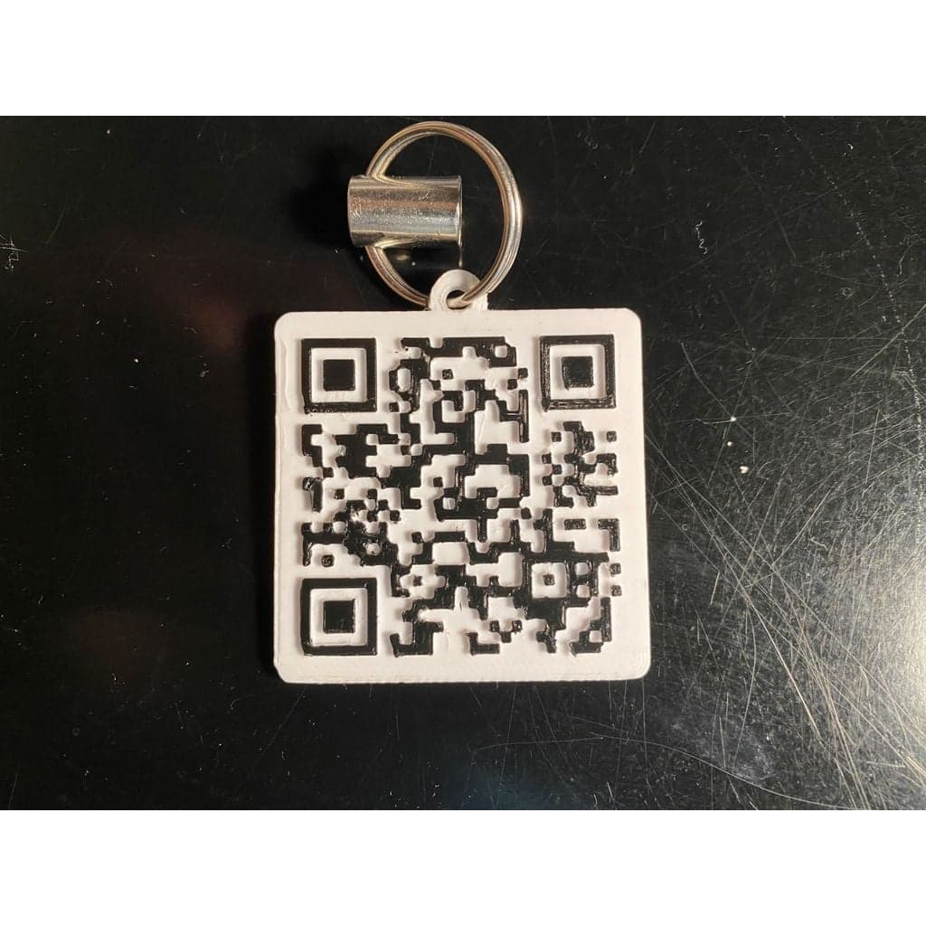 Брелок Rickroll Qr