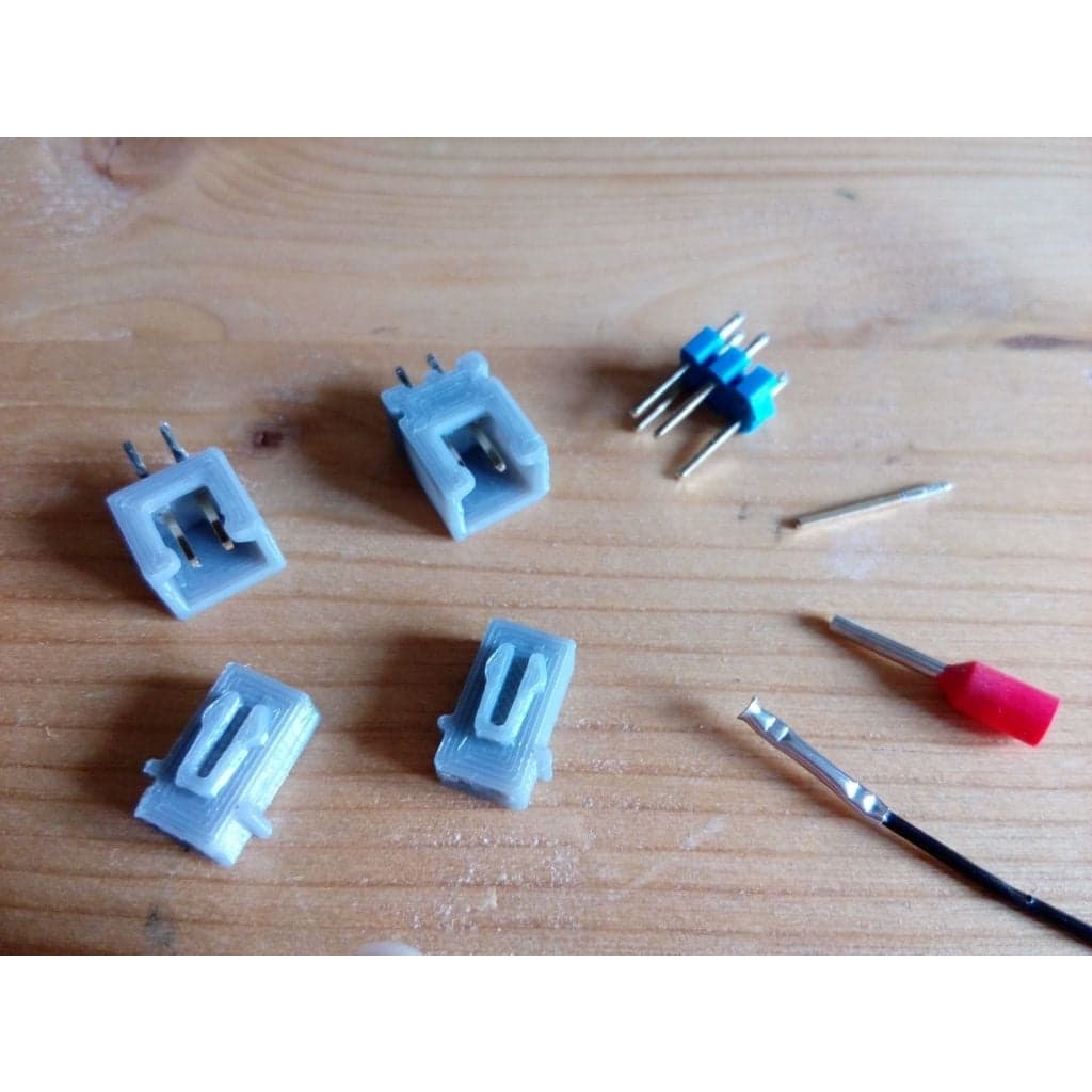 Разъем Jst Xh, 2 и 3 контакта (сделай сам, без комплекта Jst)