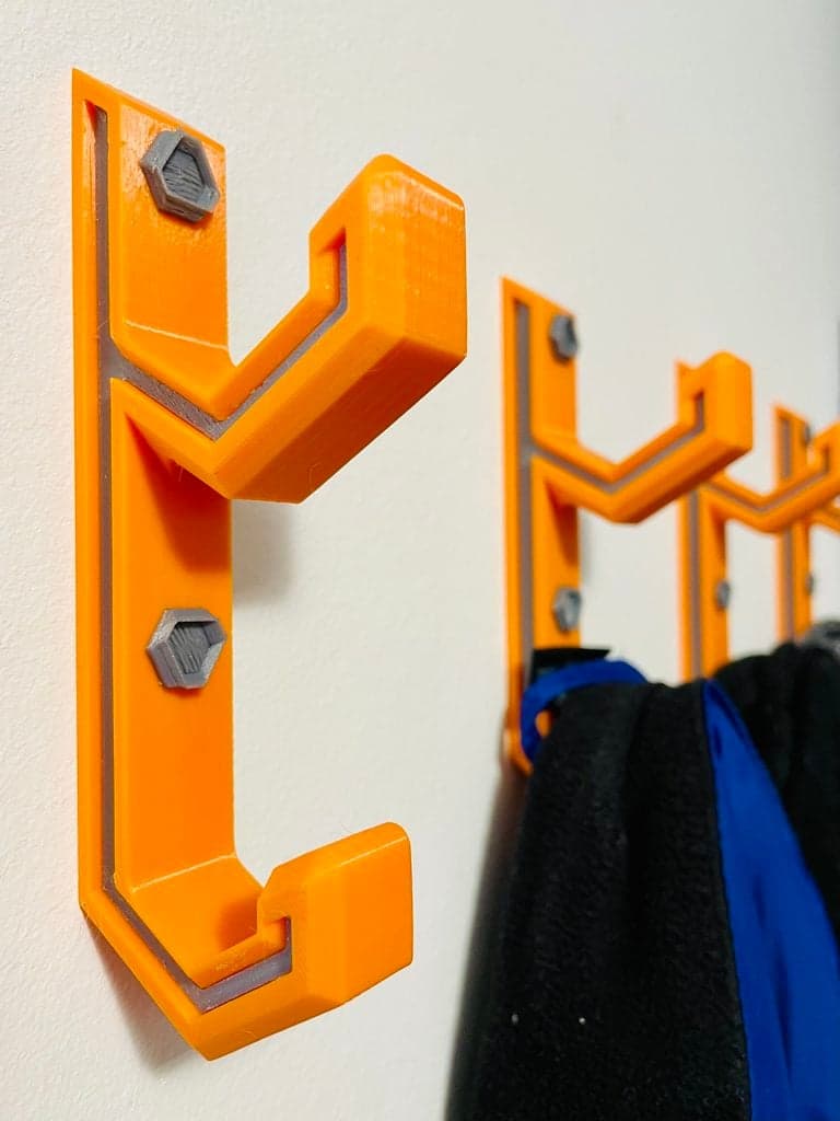 Крючок для вешалки, сплошной шестиугольный дизайн